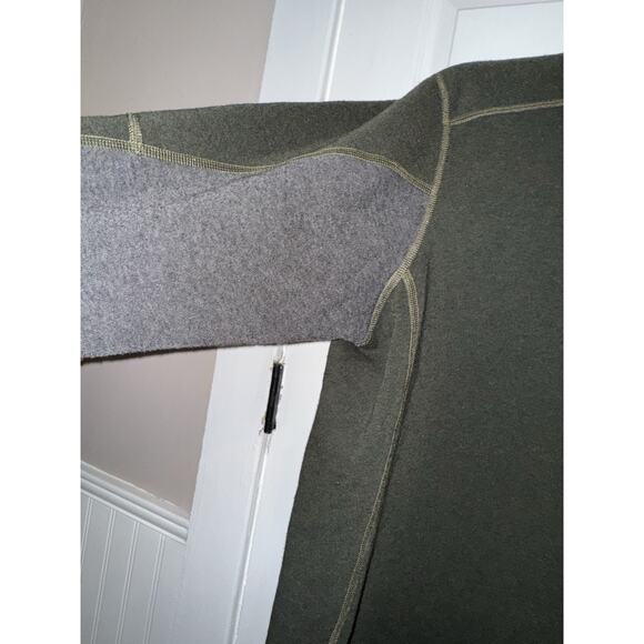 Kuhl Men’s REVEL 1/4 ZIP SHIRT Green Long Sleeve Kashmira Fleece Size XL - Picture 3 of 6